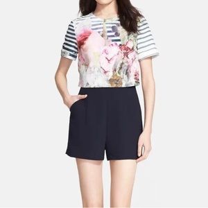 TED BAKER | Cascading Floral Romper